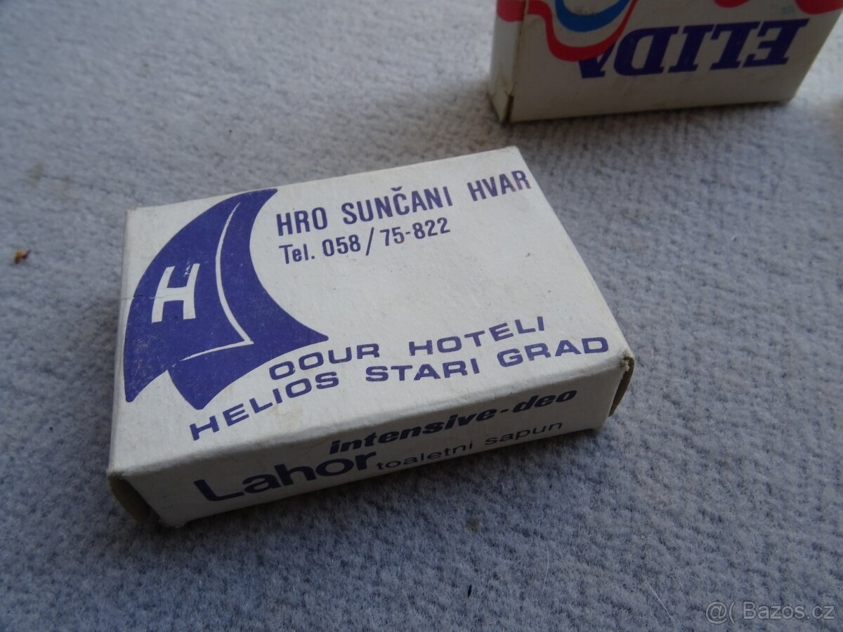 Retro hotelová mýdla - 3