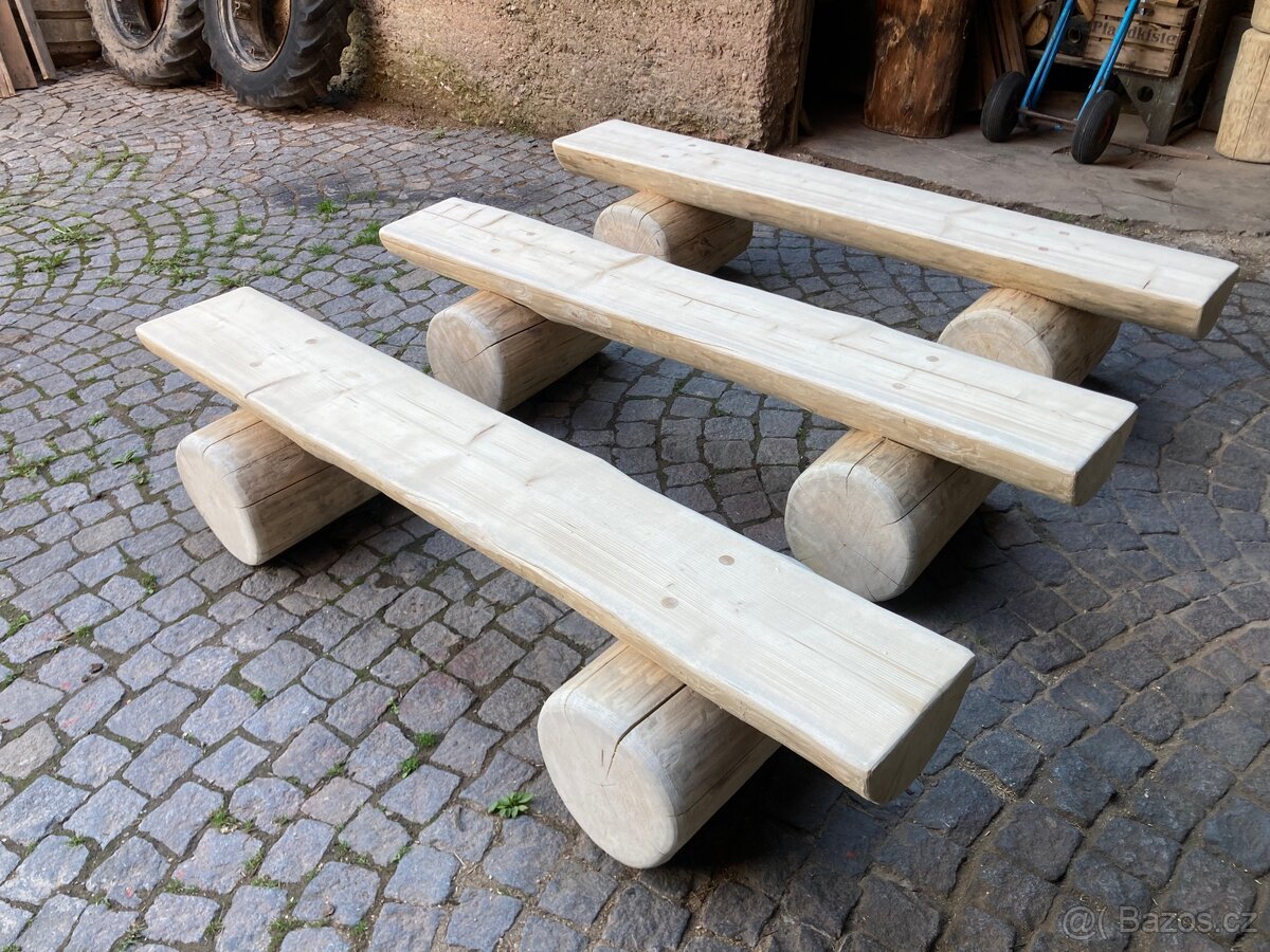 Srubová lavice - 3
