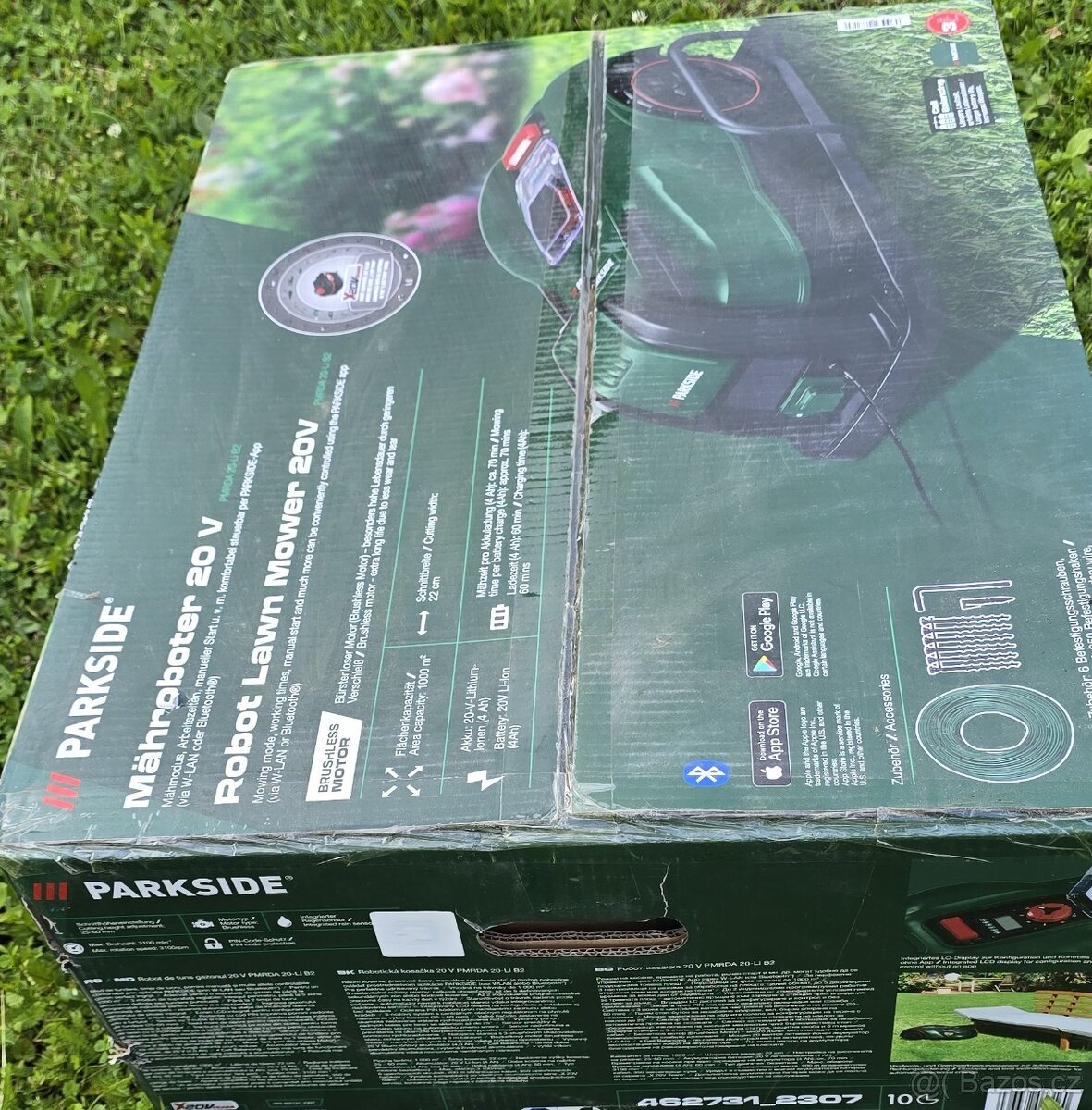 Nerozbalená robotická sekačka Smart PMRDA 20-Li B2 4 Ah - 3