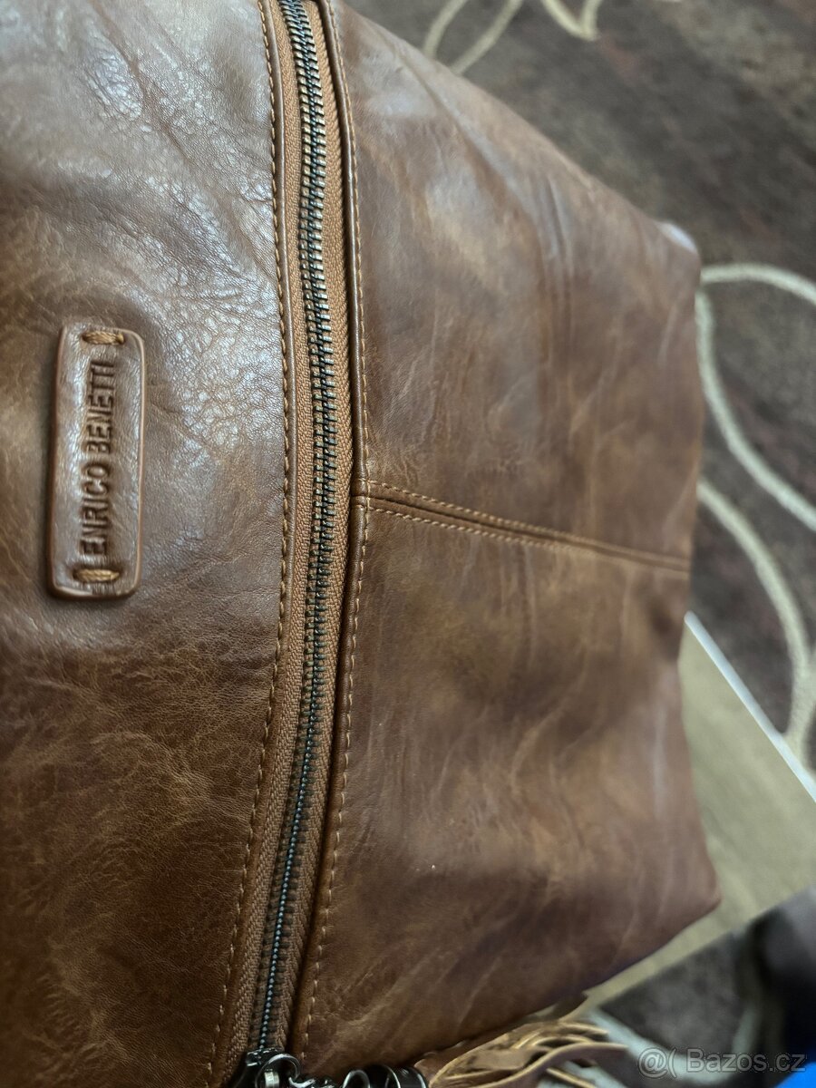 Kožená kabelka Enrico Benetti - 3