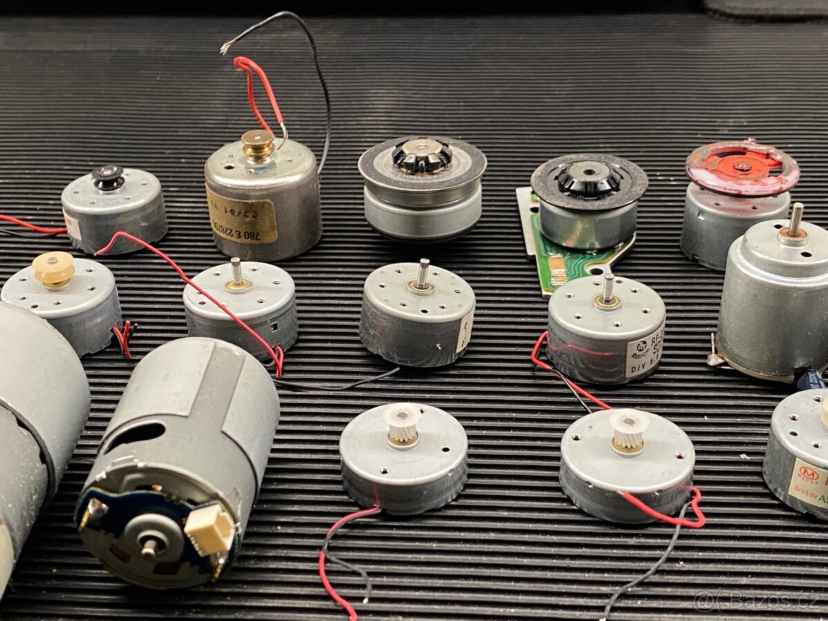 Mix mini elektro motorů do 1-12V - 3