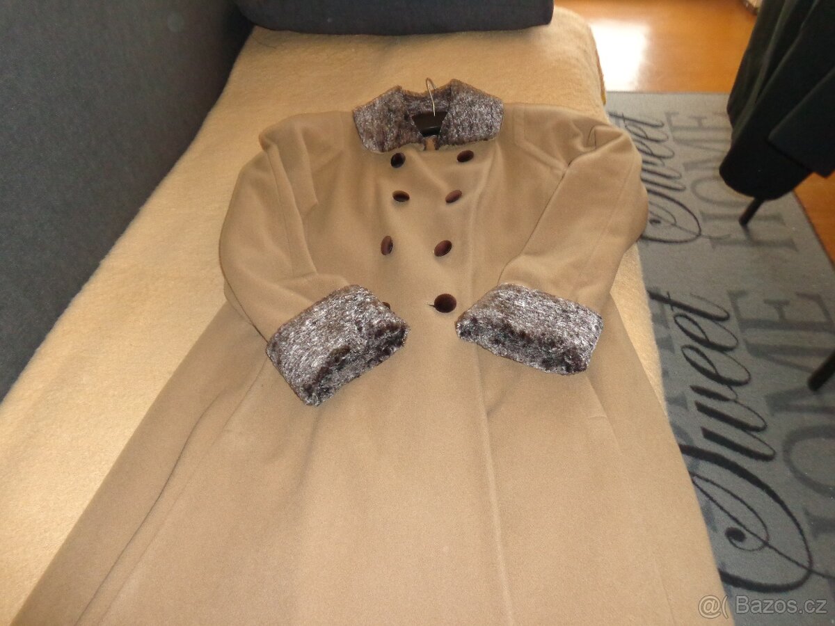 dámský flaušový kabát - 3