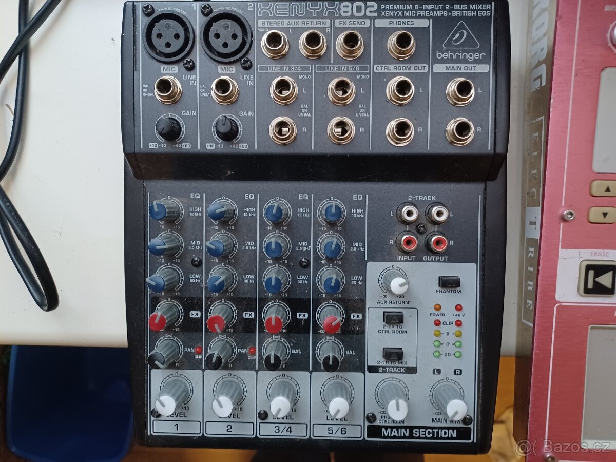 Korg electribe ESX 1+ mix Behringer xenyx802 - 3