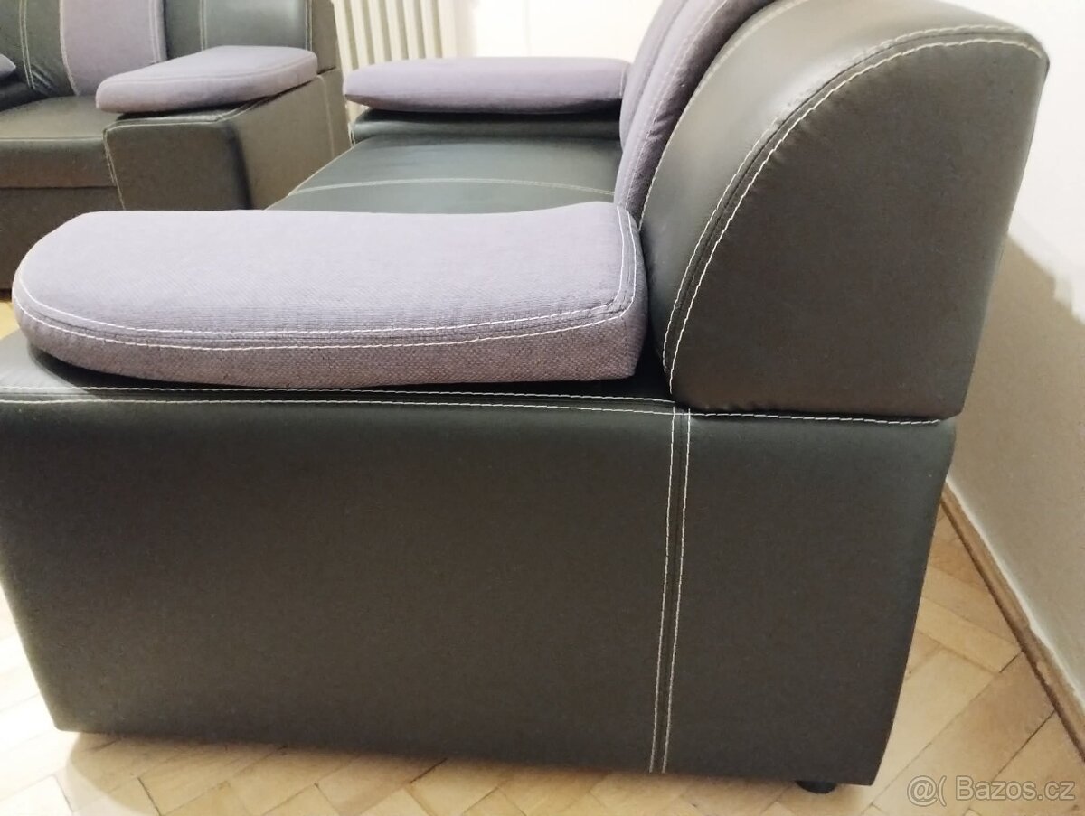Prodám 3dílnou sedací soupravu - 3