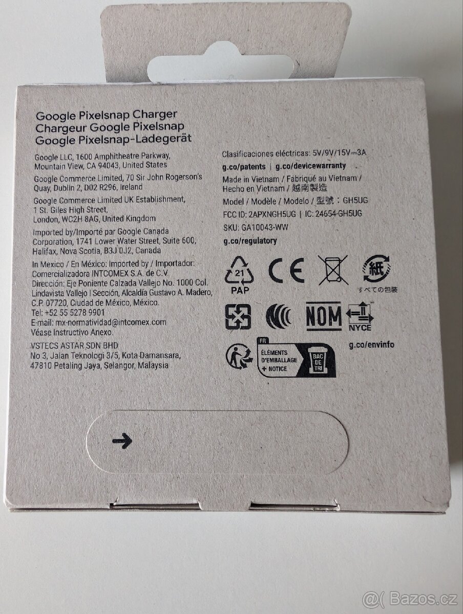 Google Pixel Snap Charger – originální, nový - 3