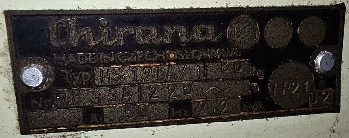 Horkovzdušná sušárna CHIRANA HS 121/A - 3