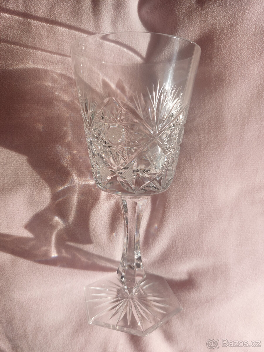 Broušené křišťálové poháry - 3