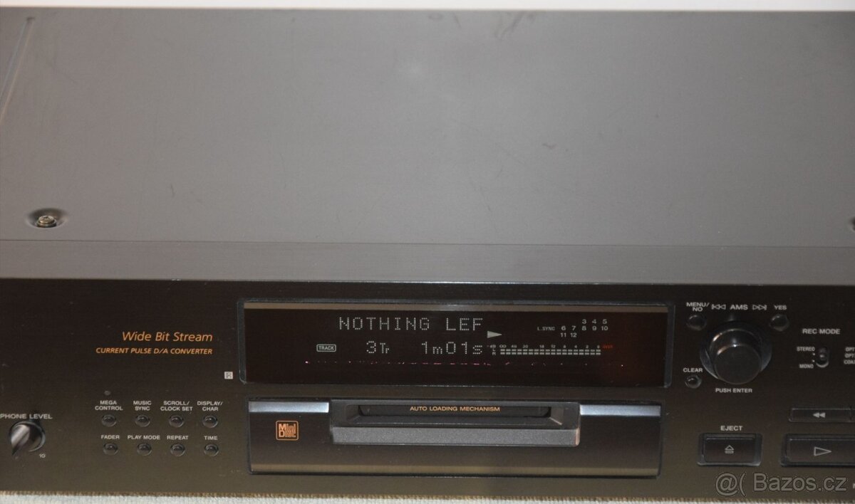 Minidisc SONY MDS-JB 920, DO, manuál, QS řada, MD disky - 3