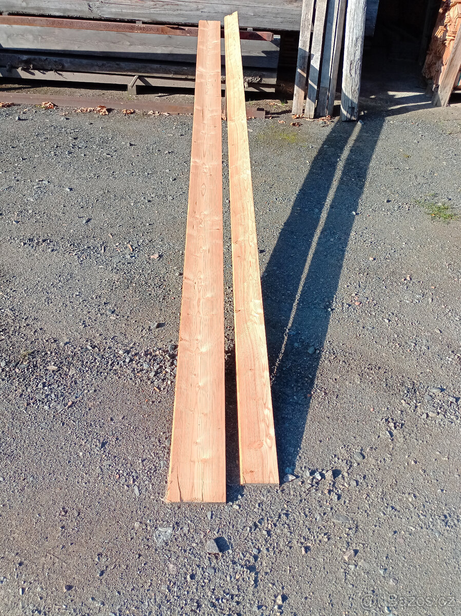 Prodám modřínové palubky (terasa či fasádá), TLOUŠTKA 2,1 cm - 3