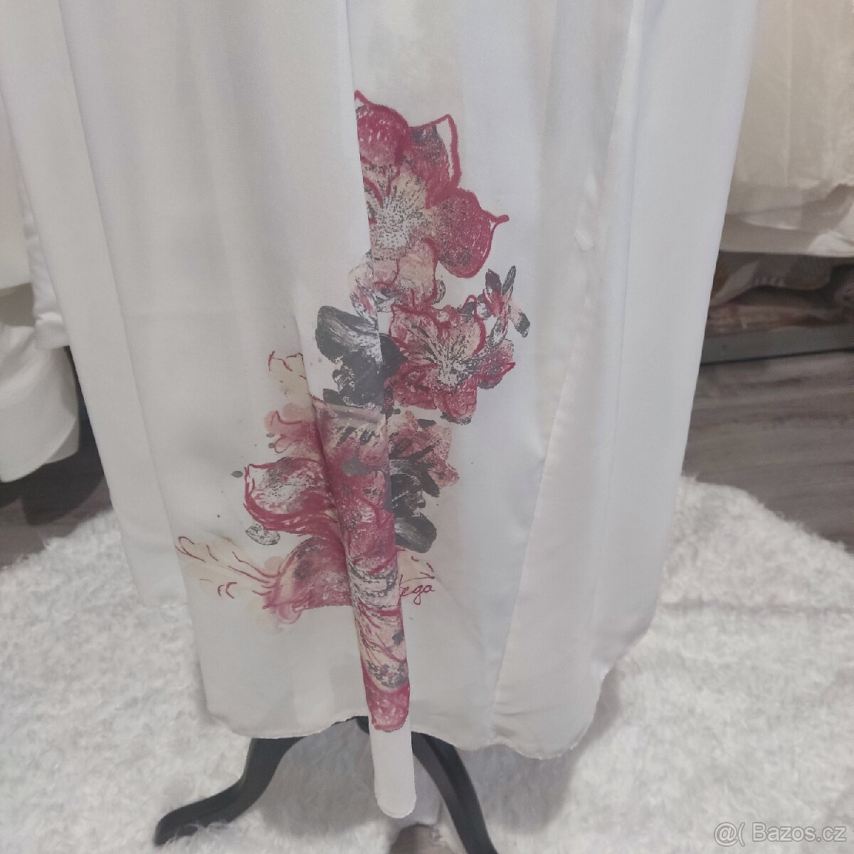 Popůlnoční, letní, těhotenské, slávnostní šaty vel. 44 - 3