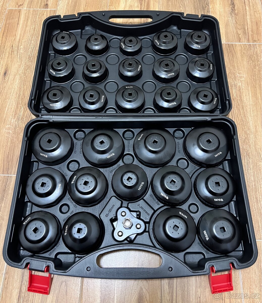 Nástavce (olejové filtry) sada - 3