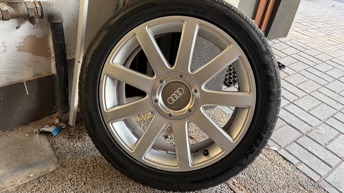 Alu kola 17 5x100 - 3