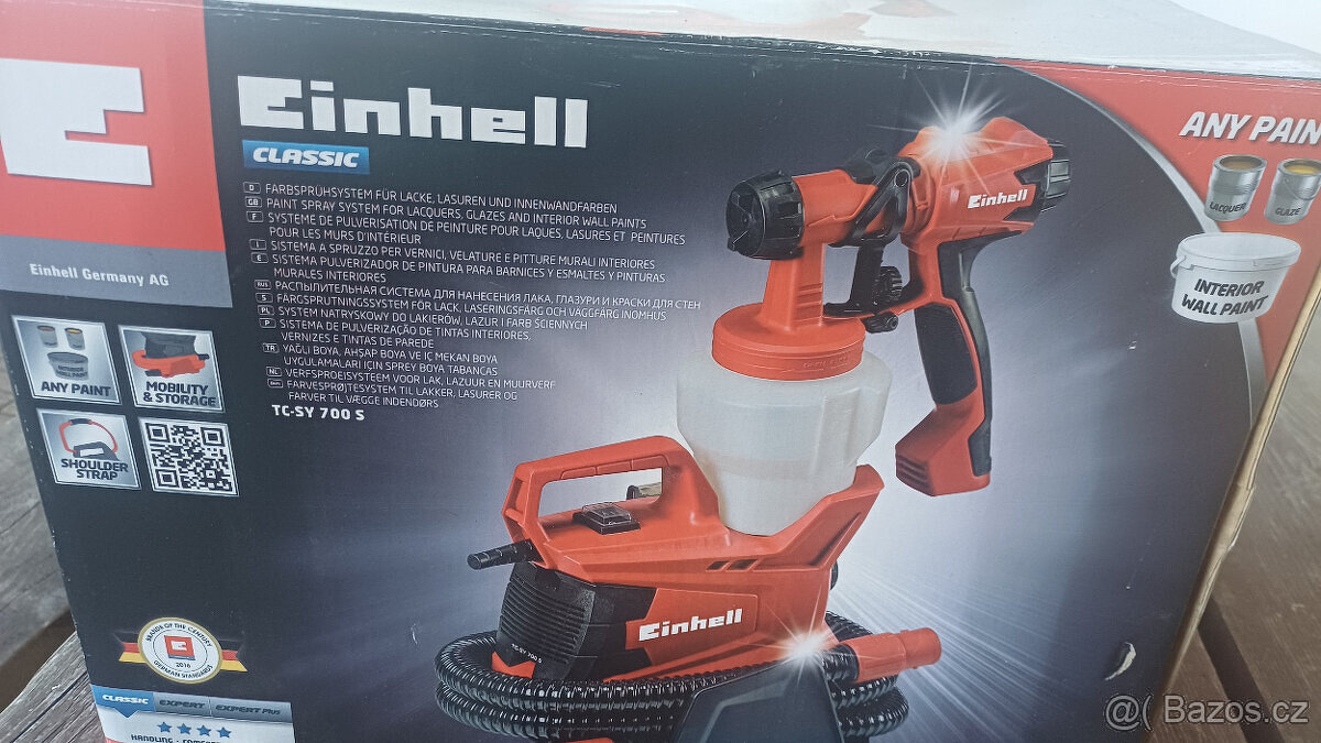 STŘÍKACÍ PISTOLE TC-SY 700 S - NOVÁ - 3