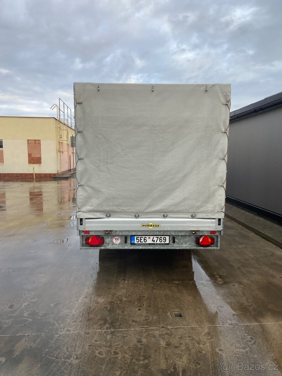 Přívěs Humbaur s plachtou - 3