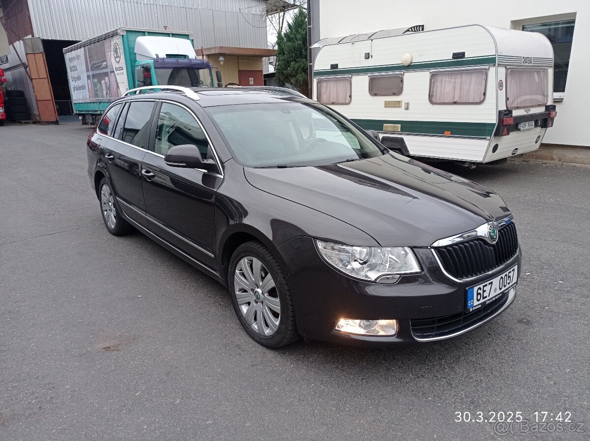 Škoda Superb 2 combi 2.0TDi,125kW,DSG,Xenony,Webasto, Alcan - 3
