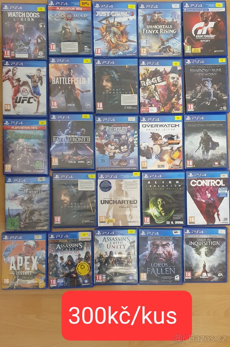 Hry na Playstation 3 ceny u fotek od 200kc - 3