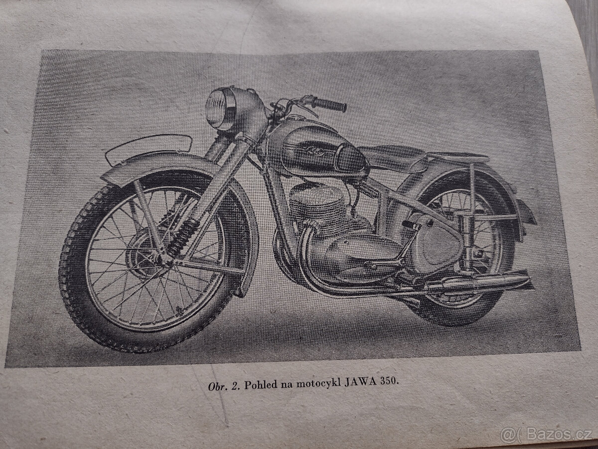JAWA 250,350,500, POPIS, OBSLUHA, 1955 - 3