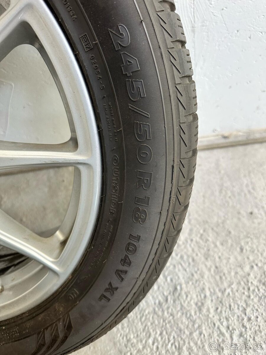 Prodám BBS kola Porsche Panamera 5x130 - 3