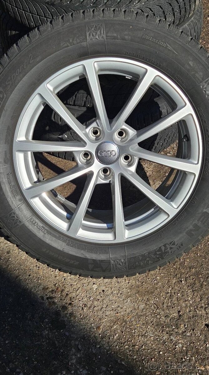 Alu kola originál Audi A4 / A6 C8 R17" Prodám - 3