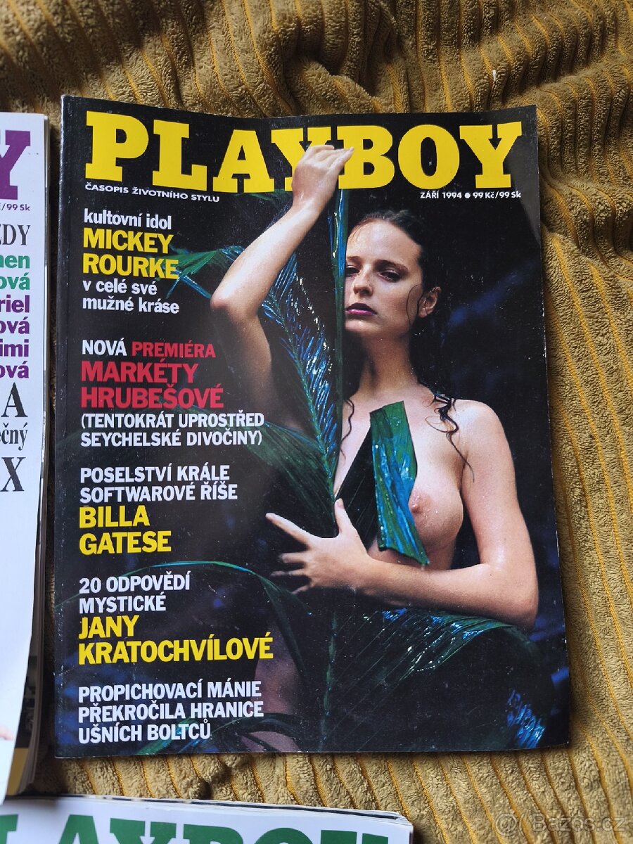 Časopis playboy 8,9,10 rok 1994 - 3