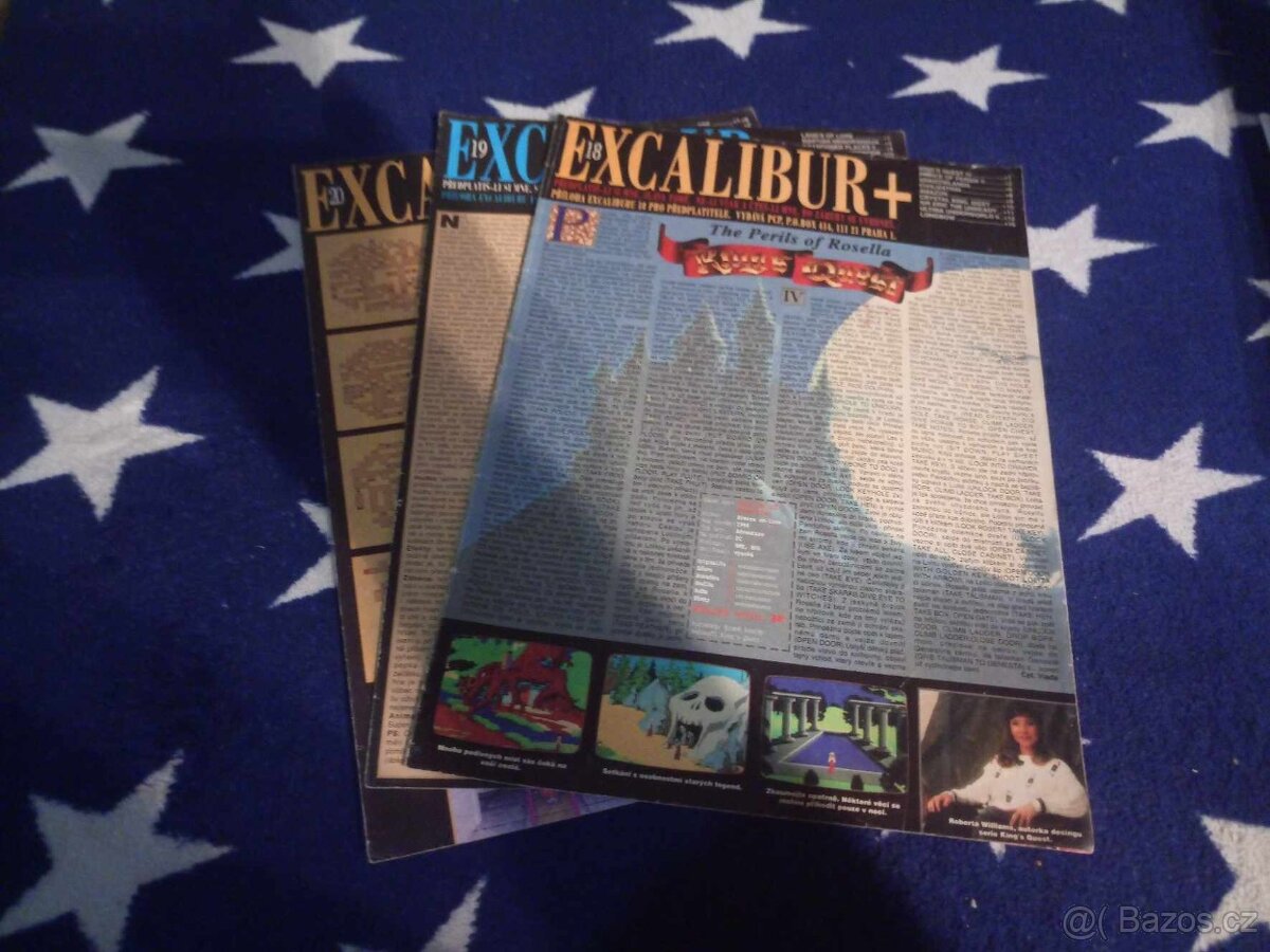 EXCALIBUR - staré POČÍTAČOVÉ HERNÍ časopisy - 44ks - 3