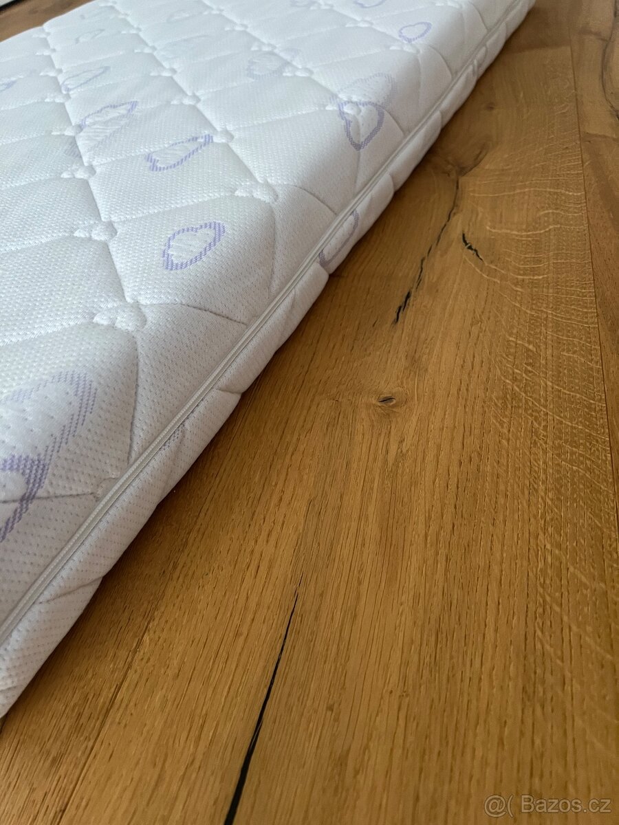 Nová dětská matrace do postýlky, 120x60x10 cm - 3