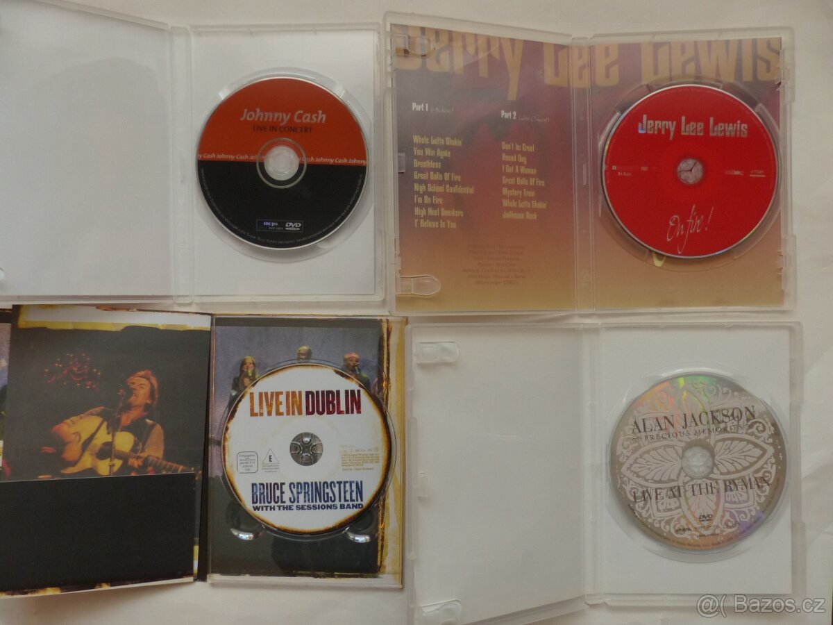Hudební DVD á 89,- Kč - viz foto. - 3