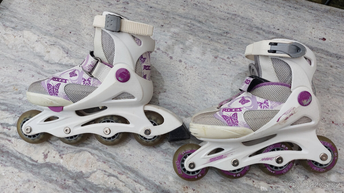 Dětské kolečkové brusle - rostoucí 30-33 - 3