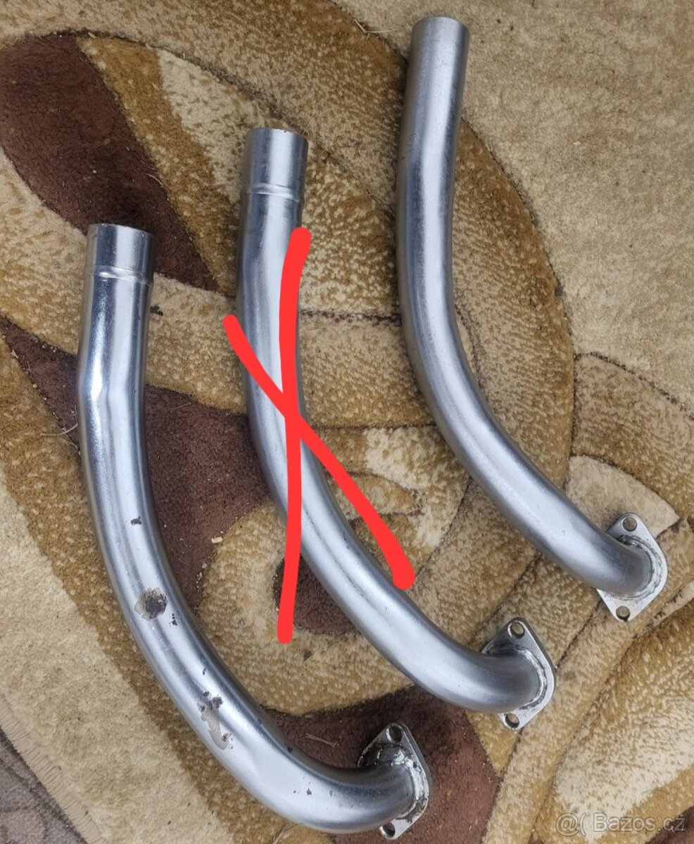 Koleno vyfuk jawa pionyr 05 20 21 23 nové originál - 3