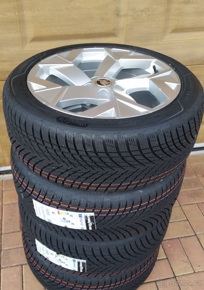 NOVÁ zimní sada ŠKODA SUPERB 3 4 5x112 R18 také Passat B8 9 - 3