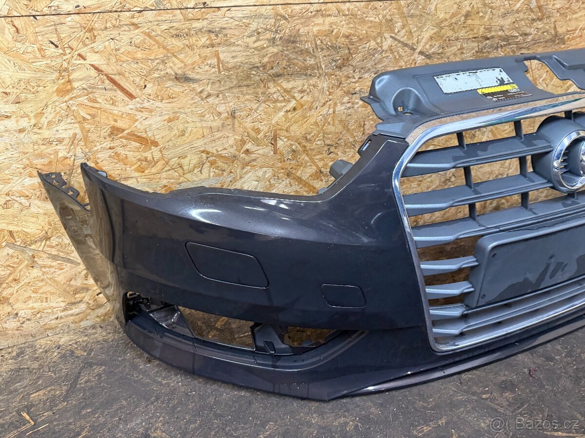 PŘEDNÍ NÁRAZNÍK AUDI A3 8V3 8V3807437 - ŠEDÁ - 3