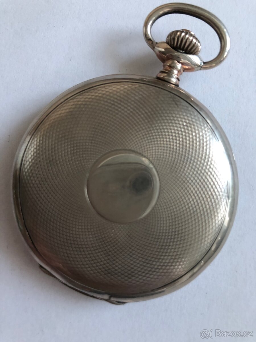 Stříbrné triplastove kapesni hodinky DOXA - 3