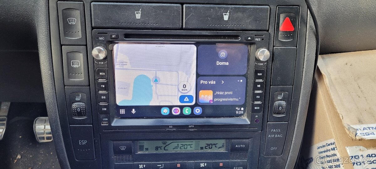 2DIN autorádio s Androidem VW, Sharan, ..., Wi-Fi, USB, GPS - 3