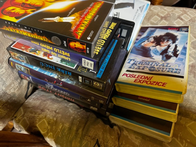 VHS originální videokazety - 3