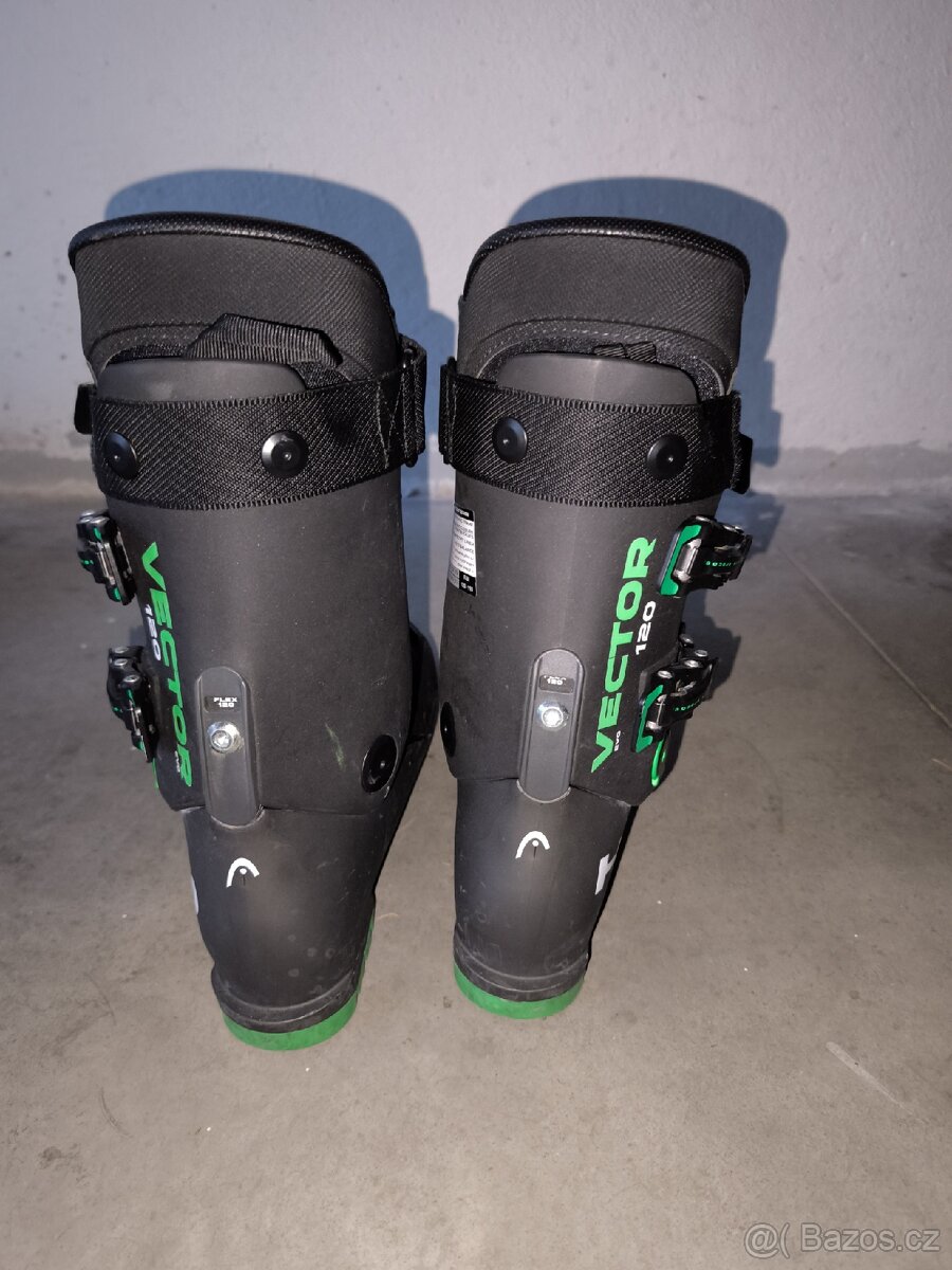 HEAD VECTOR EVO 120 - black/anth-green - 3