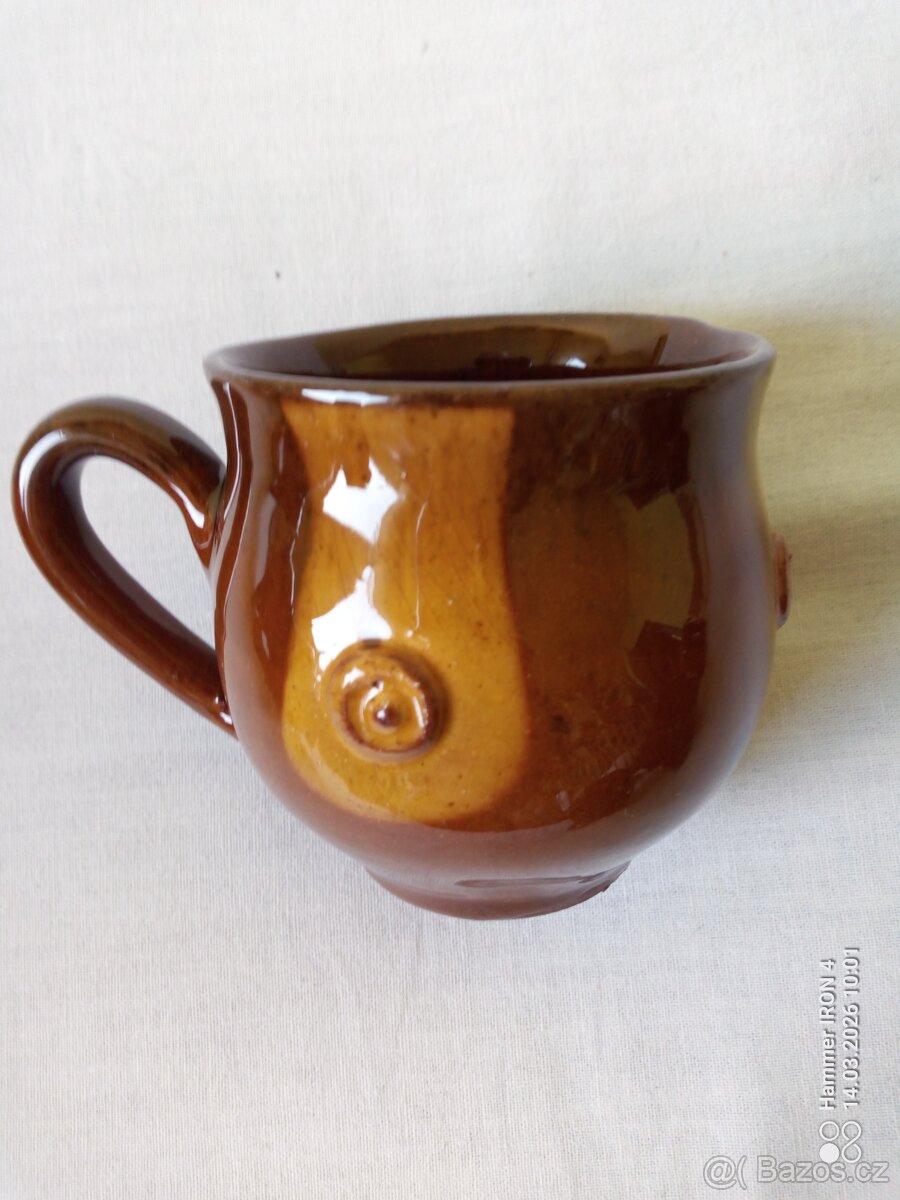 Keramický džbán + džbánky - 3