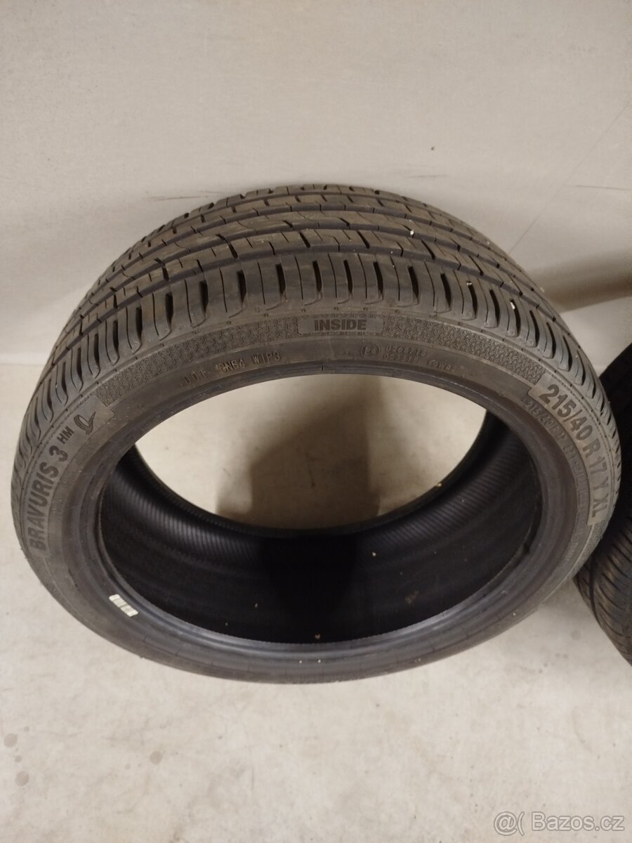 Letní pneu R17 215/40/17 - 3