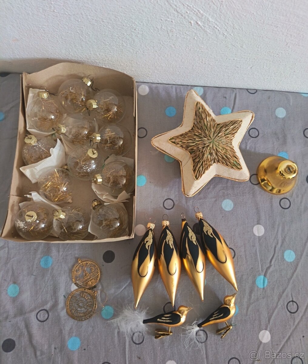 Retro ozdoby a stromeček - 3