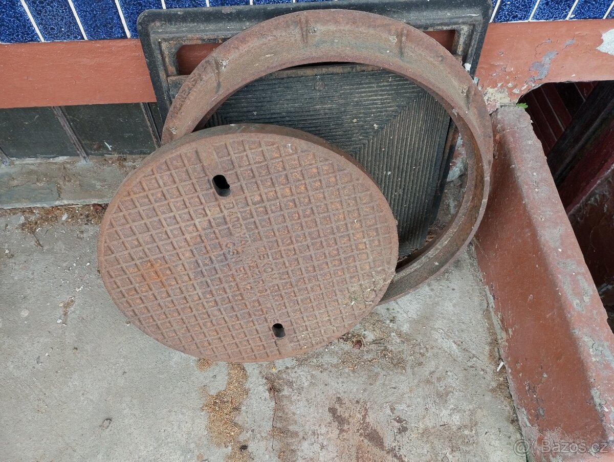 Poklop litinový - 3