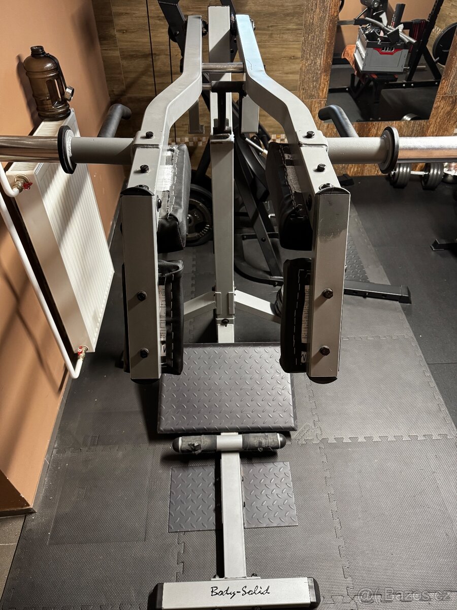 LEVERAGE SQUAT CALF MACHINE BODY-SOLID - 3
