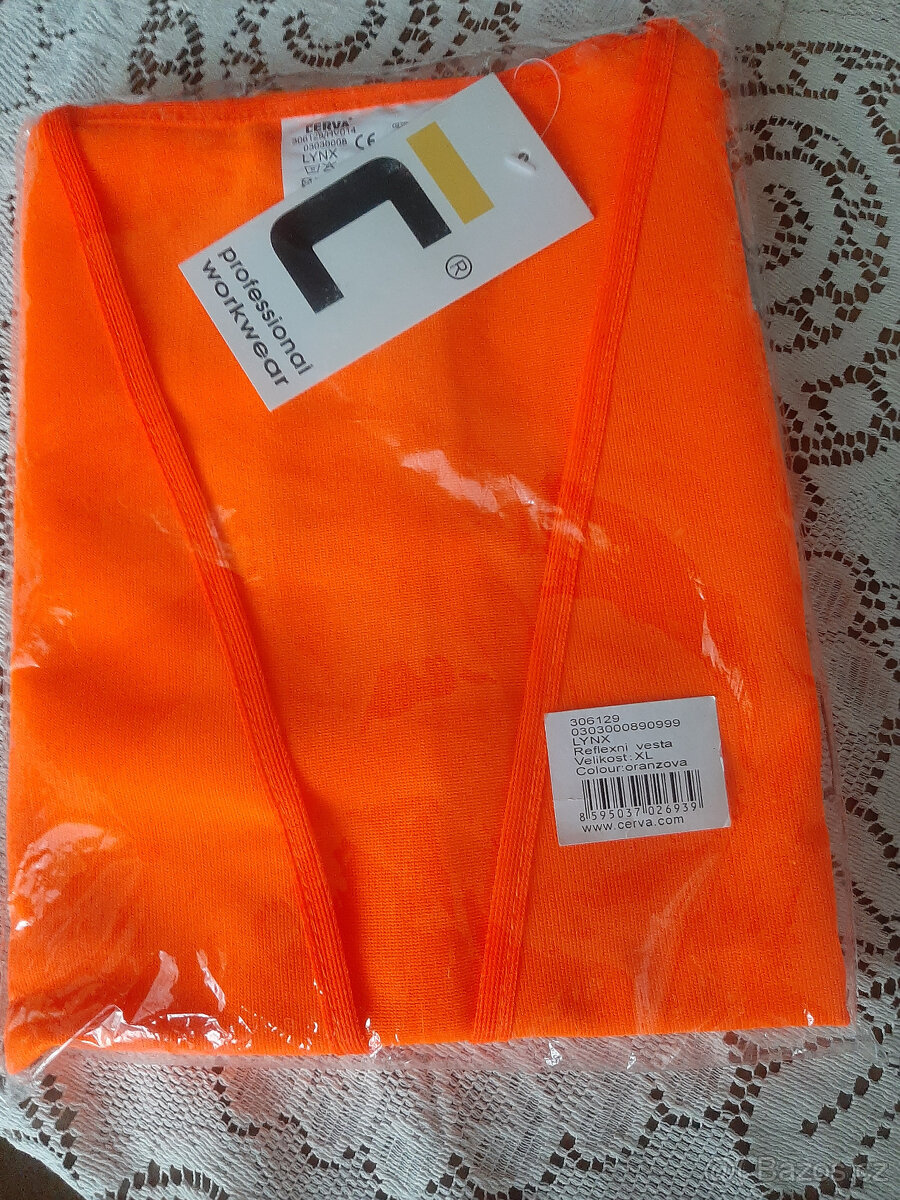 Reflexni vesta CERVA nová, nerozbalená - 3
