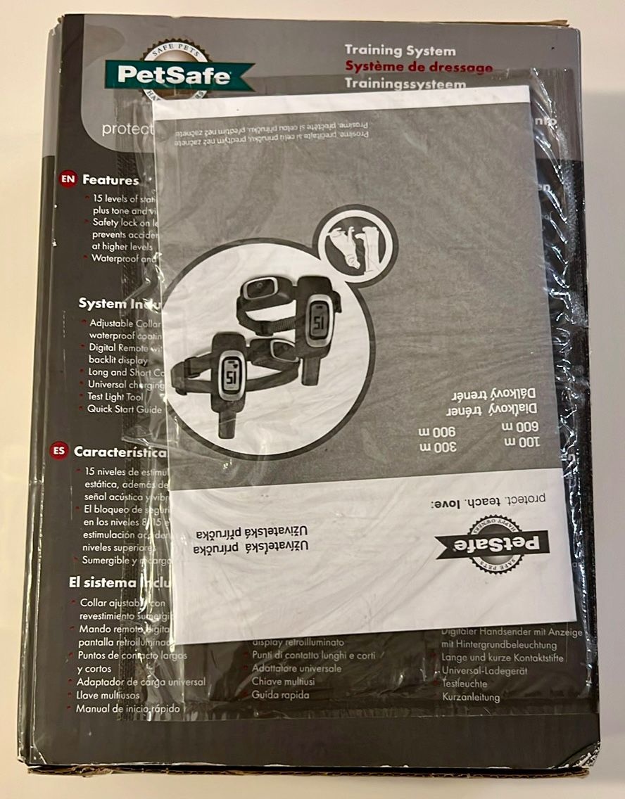 Elektronický výcvikový obojek PetSafe 900m - 3