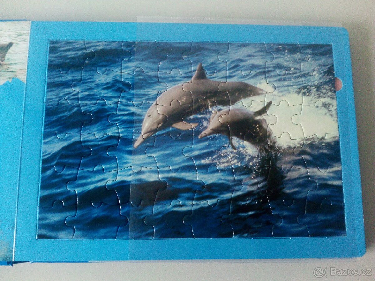Puzzle kniha Delfíni - 3