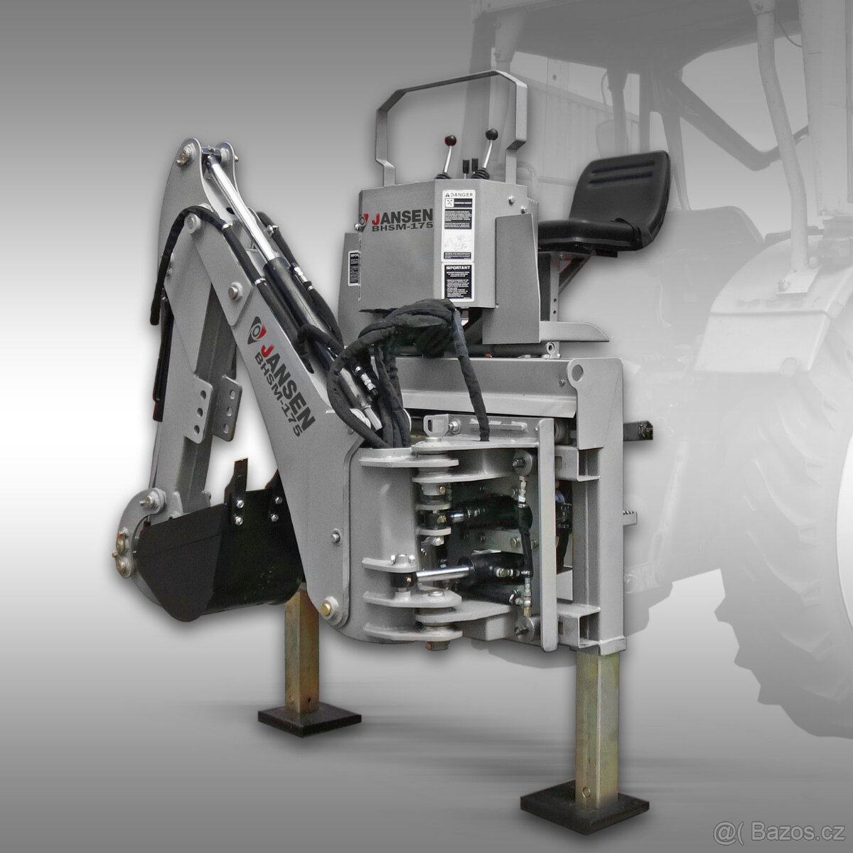 Jansen BHSM-175 podkop za traktory - 3