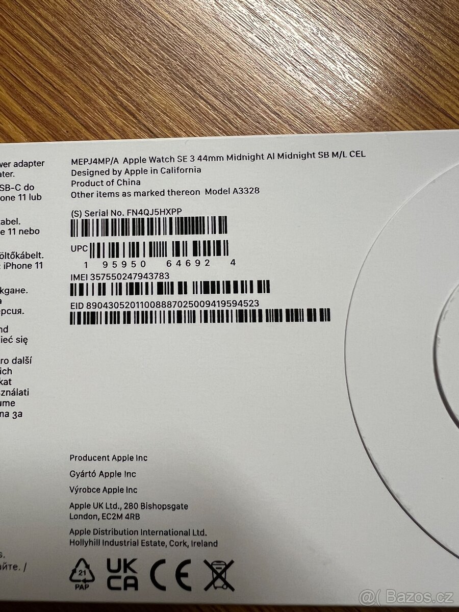 Nové nerozbalené Apple Watch SE 3, GPS + Cell 44mm + záruka - 3