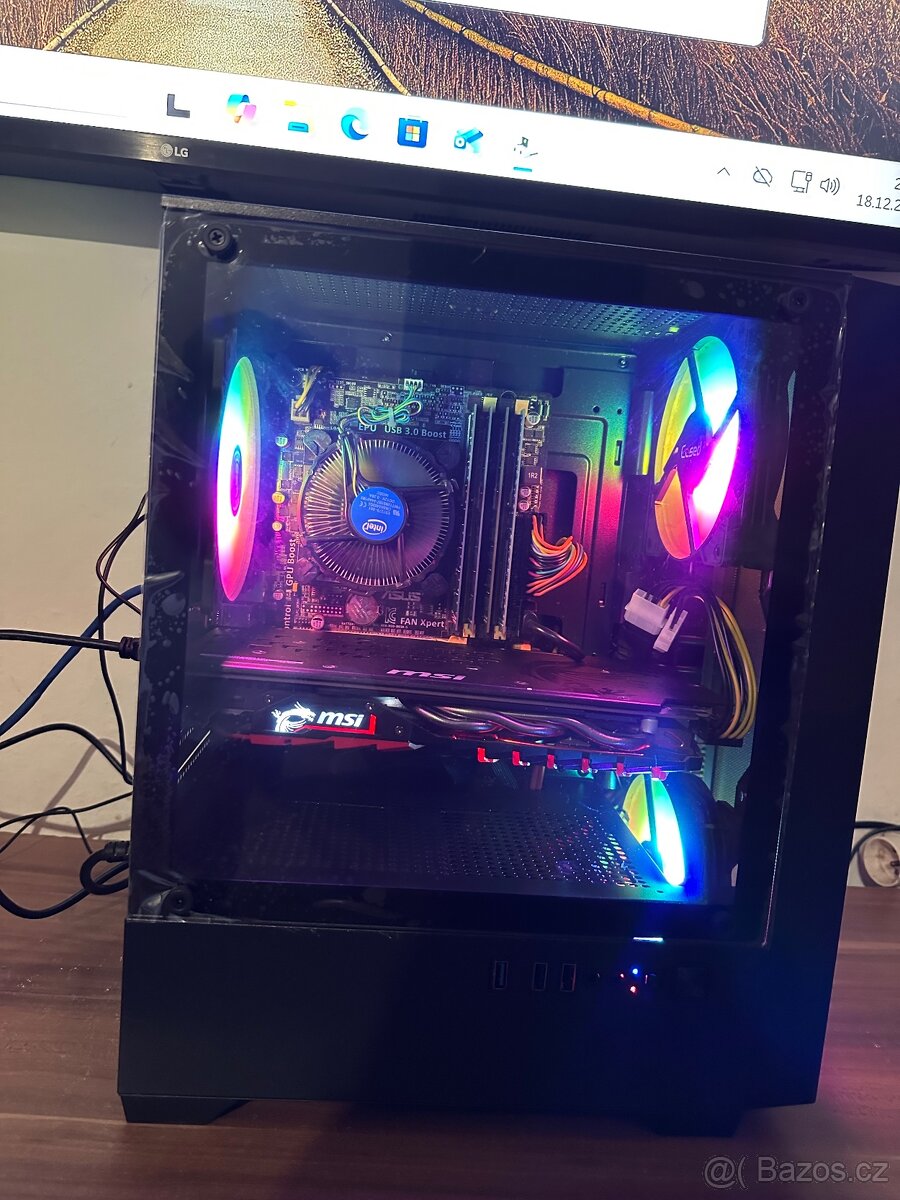 Herní PC- i5 4590 3,30Ghz/RAM 16GB/MSI GTX 1060 3GB/SSD 256 - 3