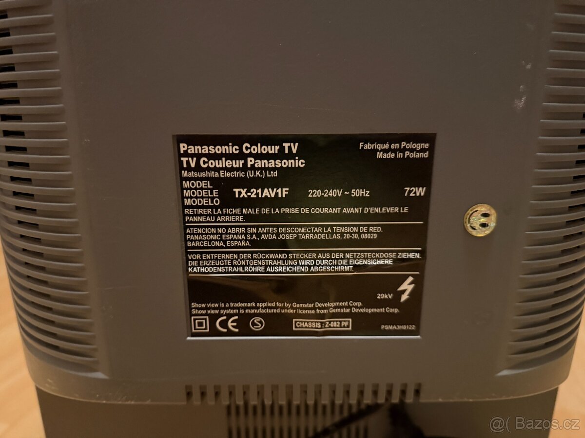 Prodám TV + video Panasonic - 3