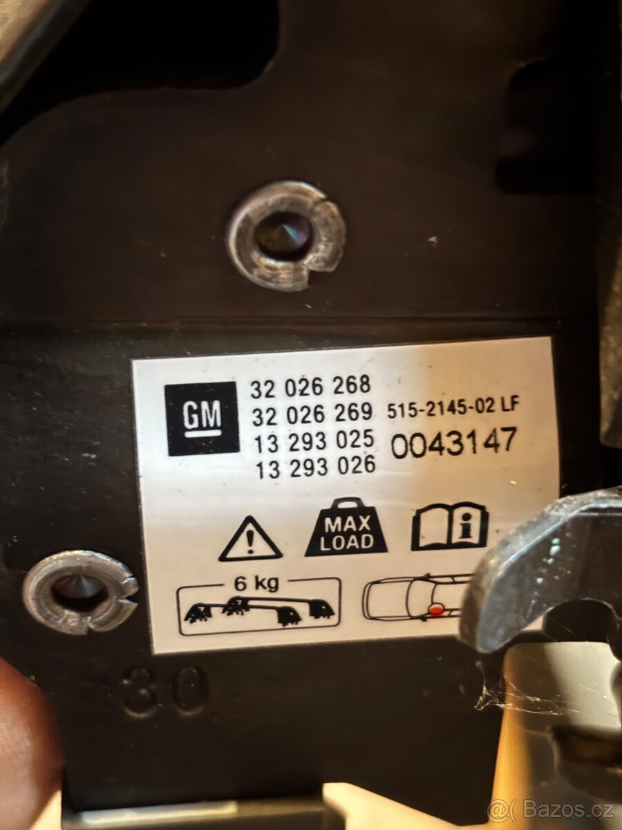 Příčníky originální Opel - 3