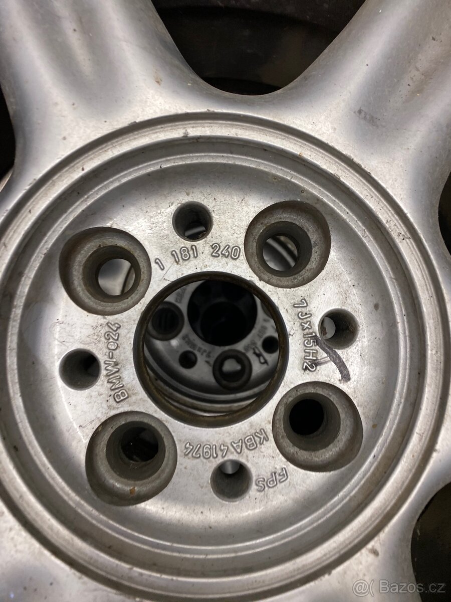 Alu kola bmw e30 4x100 r15 - 3