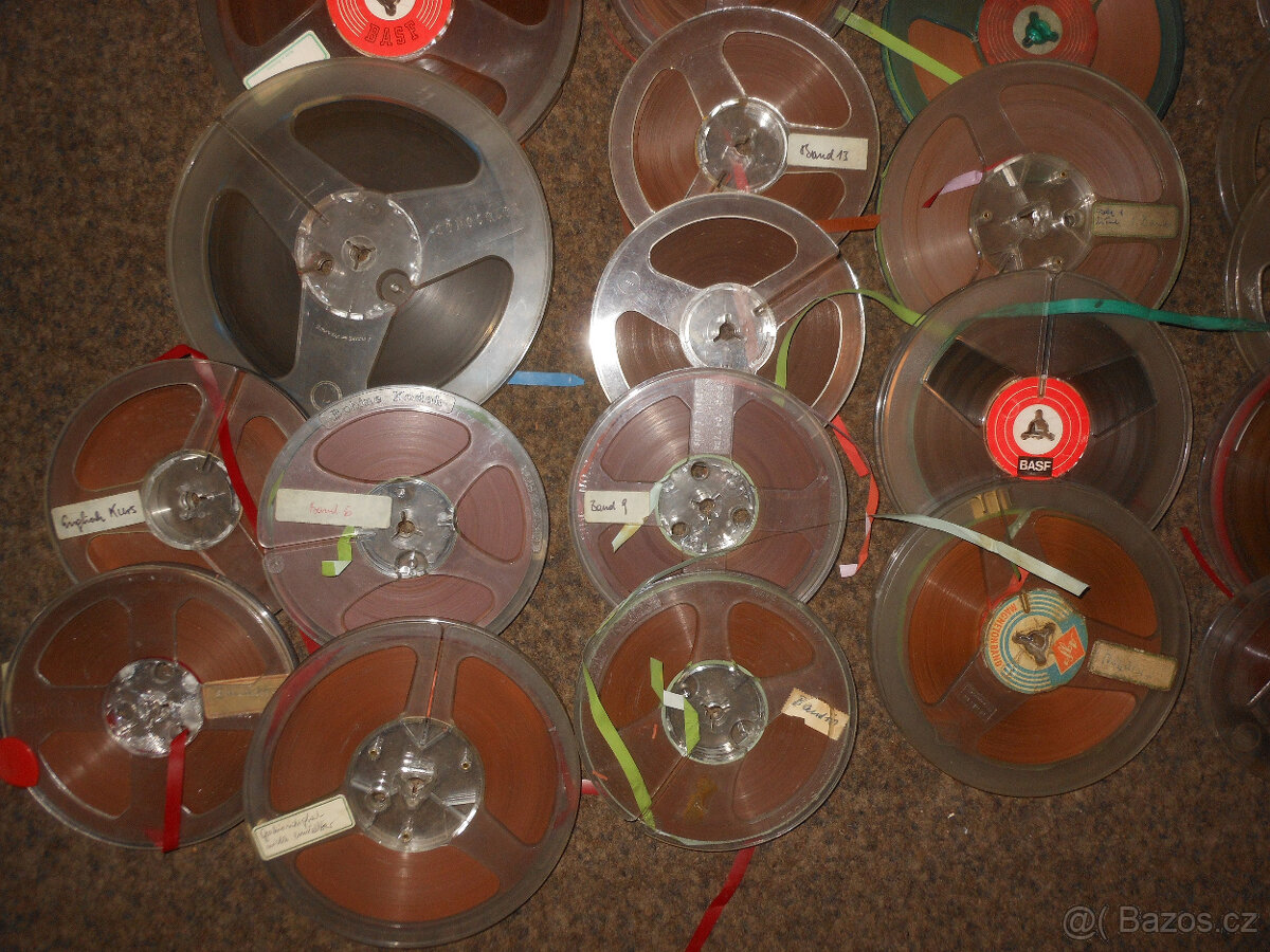 Magnetofonové pásky - konvolut - 3